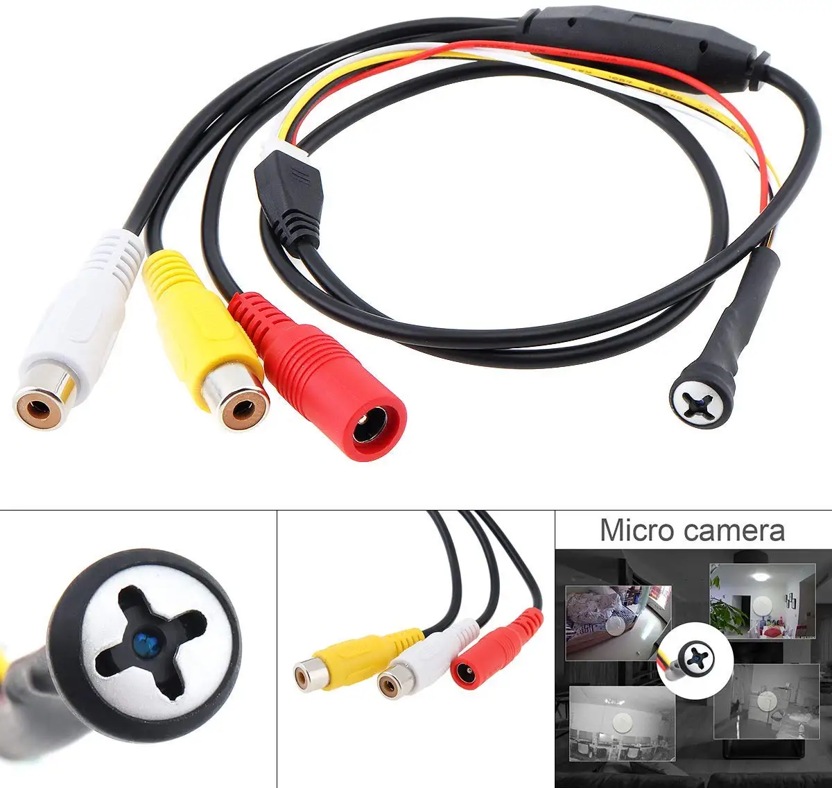CCTV 1/3 sony CCD 1000TVL 3,6 мм широкий угол 8 шт. ИК светодиодный D/N 90 градусов широкоугольный объектив Мини HD камера видеонаблюдения