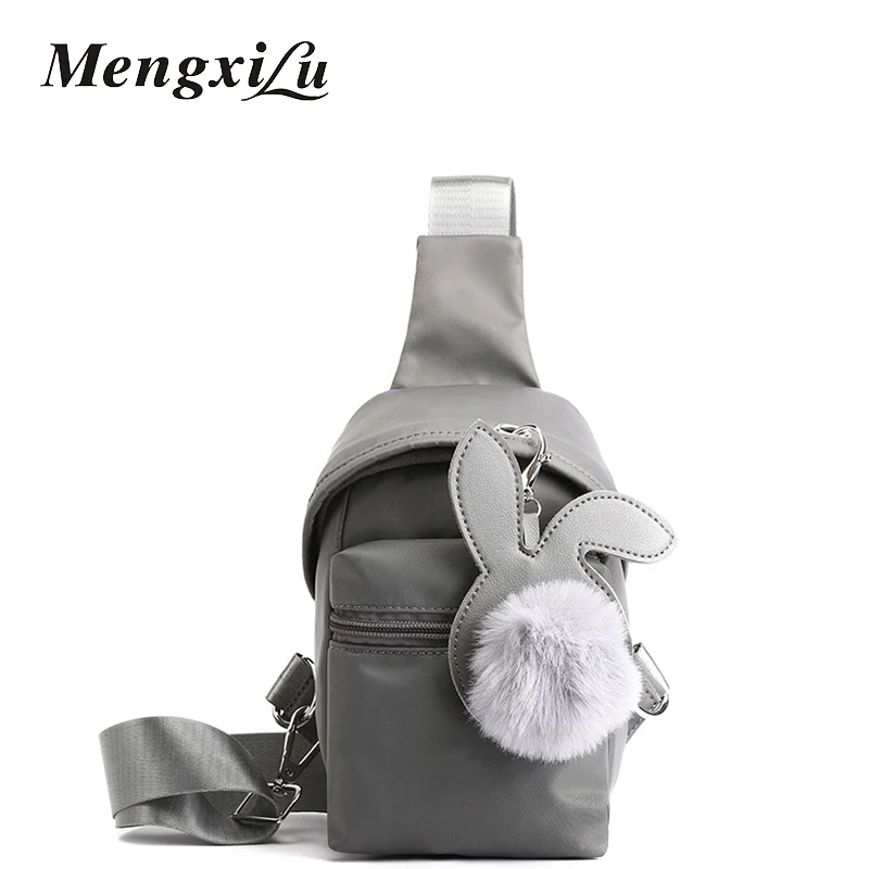 Модная сумка через плечо поясная Женская Повседневная для наушников нейлоновая