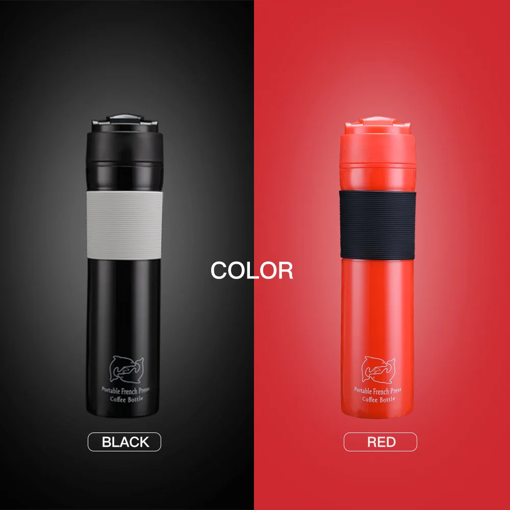 Американский французский котелок под давлением ручной кофейник портативный