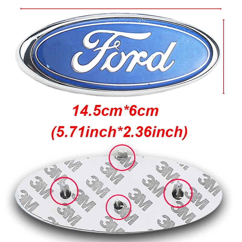 1pcs Car Front Mark Grille Automobile Back Accessories for Fords Logo 2 3 4 5 Mk2 Mk3 Mk4 Mk5 Mk7 Ranger Fiesta Kuga 1 Mondeo | Автомобили