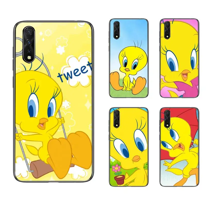 

Cartoon Tweety Bird Piolin Phone Case For Huawei nove 2i 3i E 4 5 6 7 Pro Se Y5 Y6 Y7 Y8 Y9 Prime 2018 2019 Cover Fundas Coque