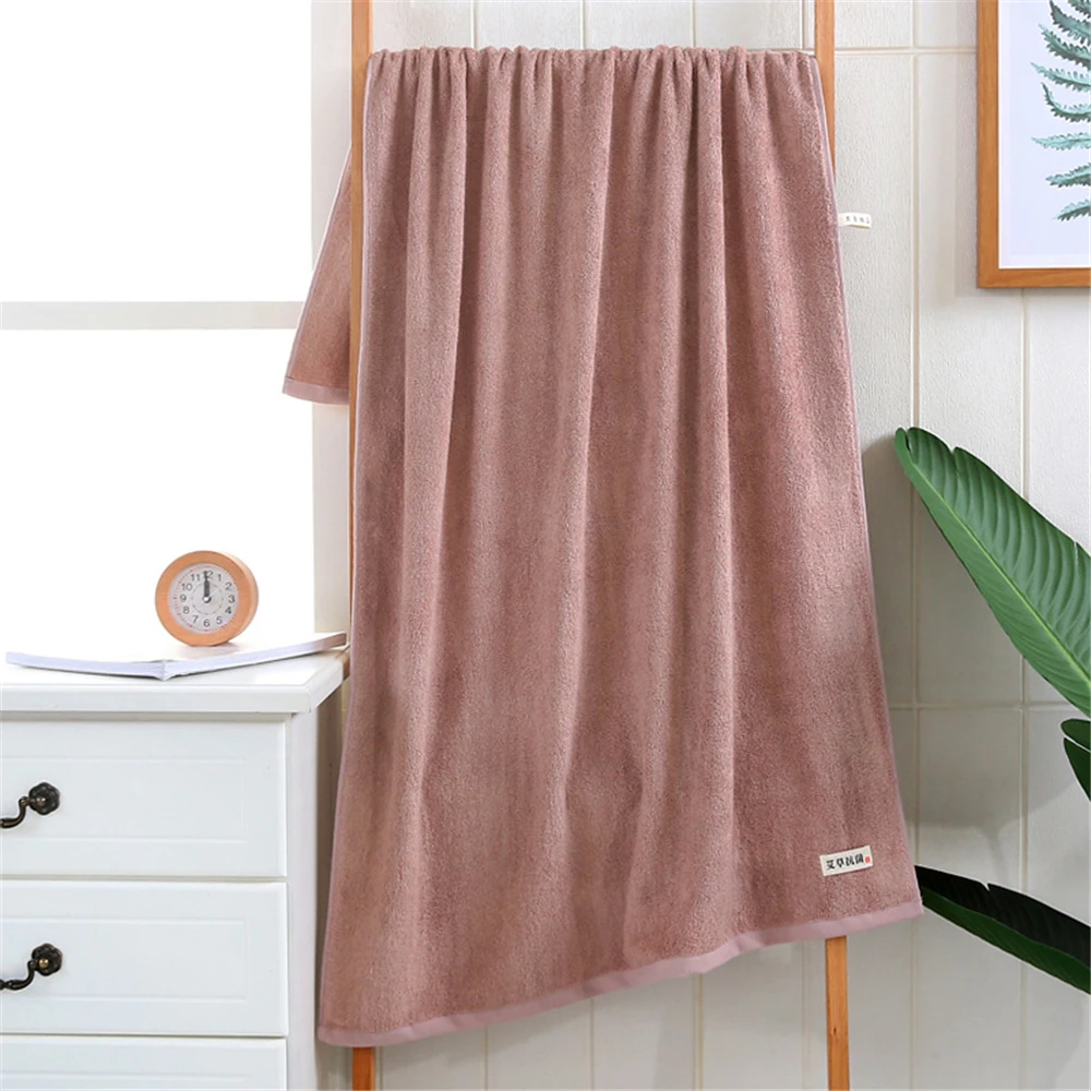 Очень мягкое пляжное банное полотенце 70 см * 140 четыре цвета 100% бамбуковое волокно