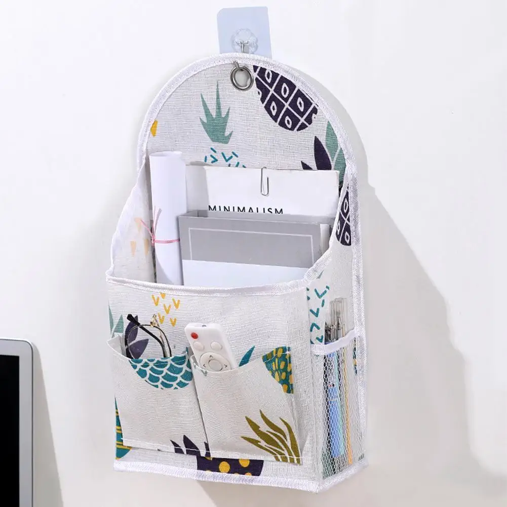 Wall Mounted Wardrobe Organizer Sundries Storage Bag Hanging Cosmetics Bathroom Pouch Toys Wash Jewelry H9W1 | Дом и сад