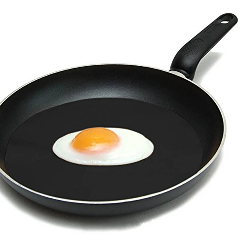 

2 Pcs Round Frying Pan Lining Board Non-stick Pan Pan Kitchen Barbecue Grill Mat Cooking Mat Kitchen Tool Supplies Wholesale