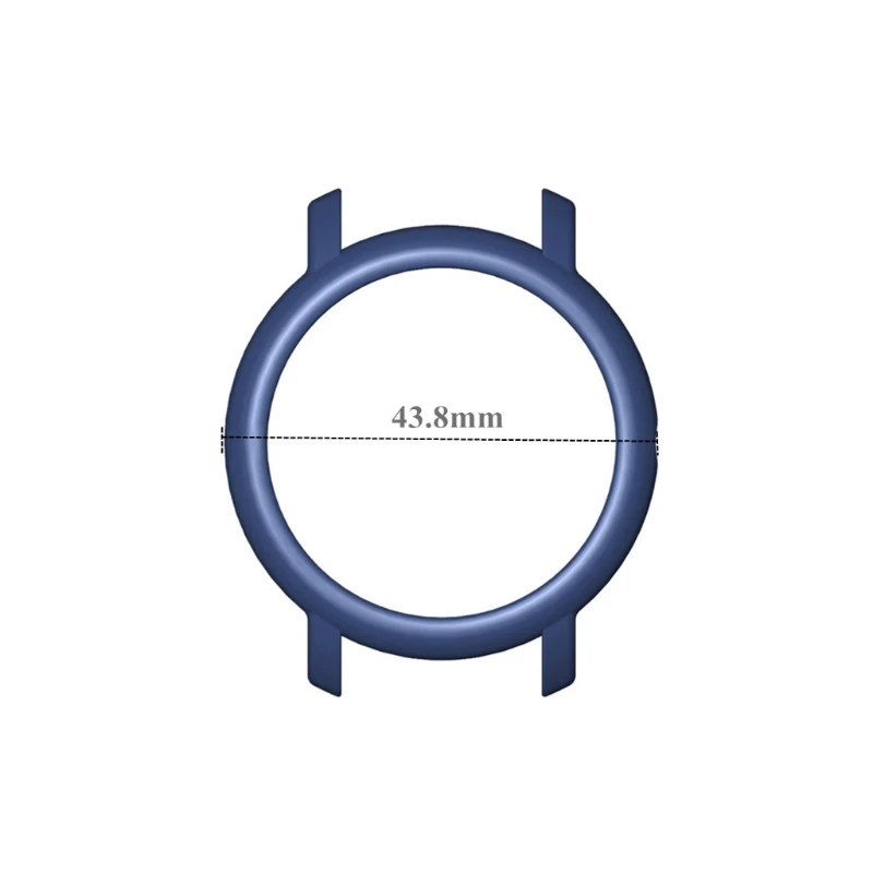 

PC Case Bumper Plastic Protector Shell For Xiao-mi Mibro Air Smart Watch Cover D08A