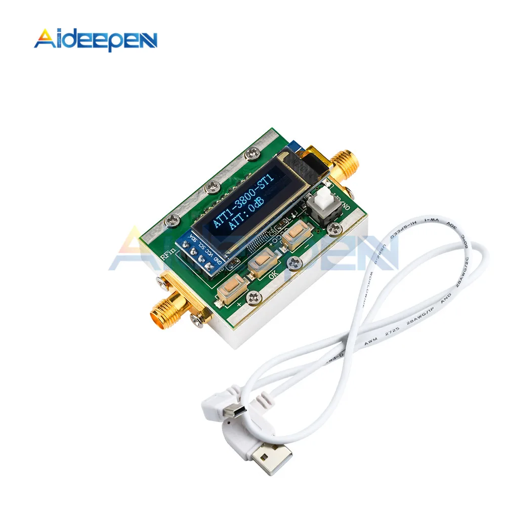 

Aideepen Цифровой программируемый радиочастотный аттенюатор 0-31 дБ