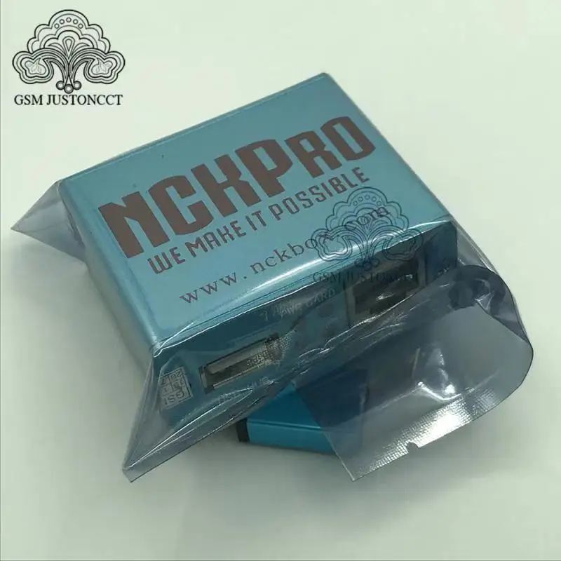 Gsmjustoncct 100% оригинал 2016 Новый NCK pro коробка с 1 кабелем полная