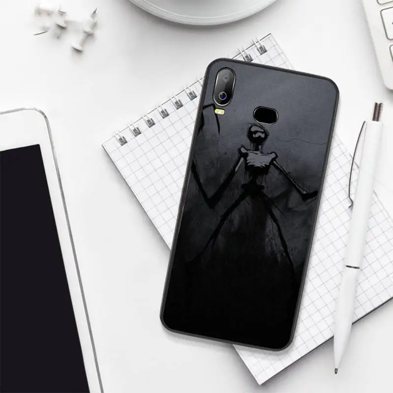 CUTEWANAN темные готические обои чехол для телефона Samsung A10 A20 A30 A40 A50 A70 A71 A51 A6 A8 2018 |