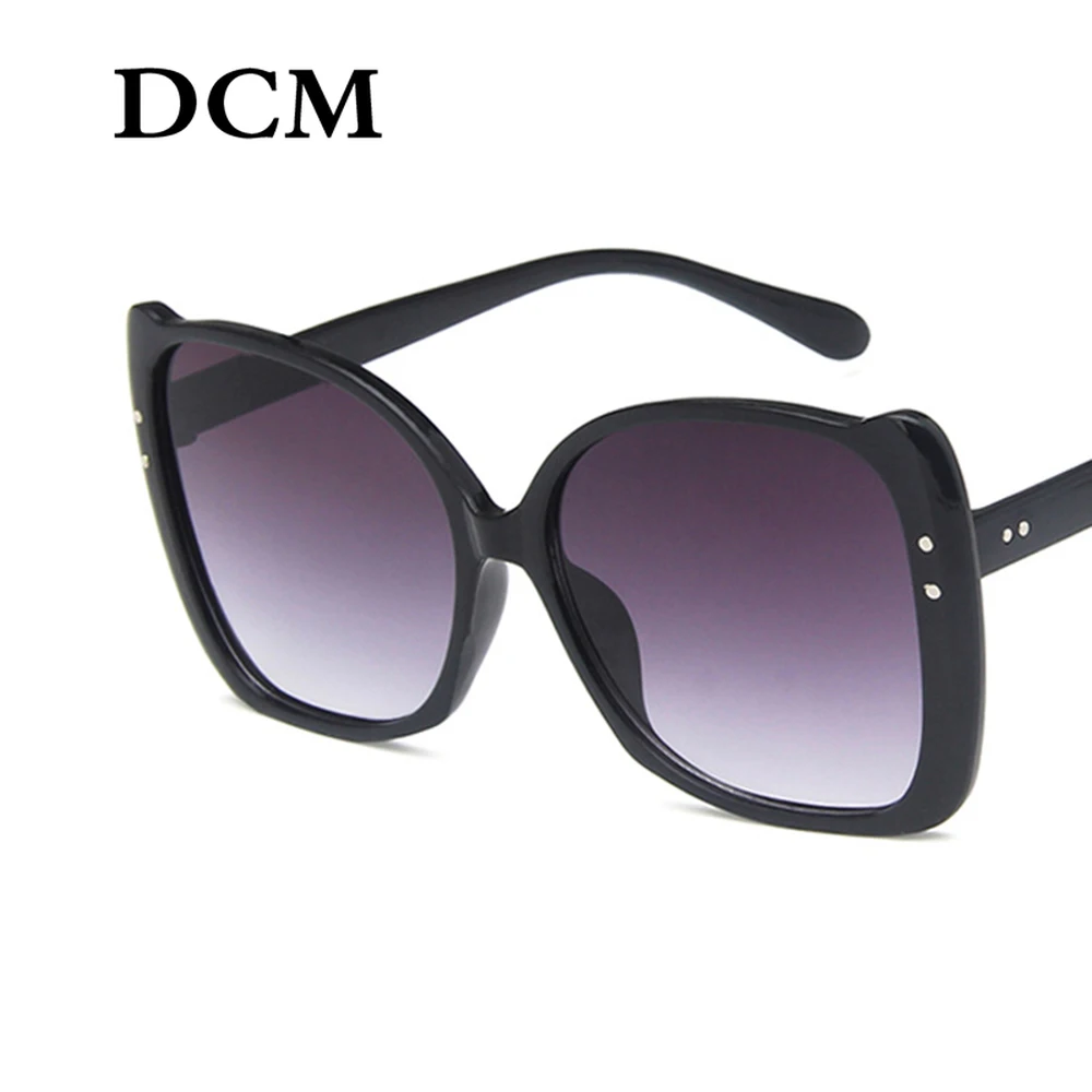 DCM Модные Ретро Квадратные Солнцезащитные очки для женщин и мужчин фирменные