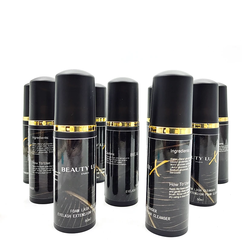 Оптовая продажа пенный шампунь Ceanser для наращивания ресниц щеточка чистки из