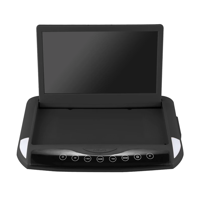 Ультра тонкий 10 1 дюймов крыше автомобиля монитор потолочное крепление флип вниз