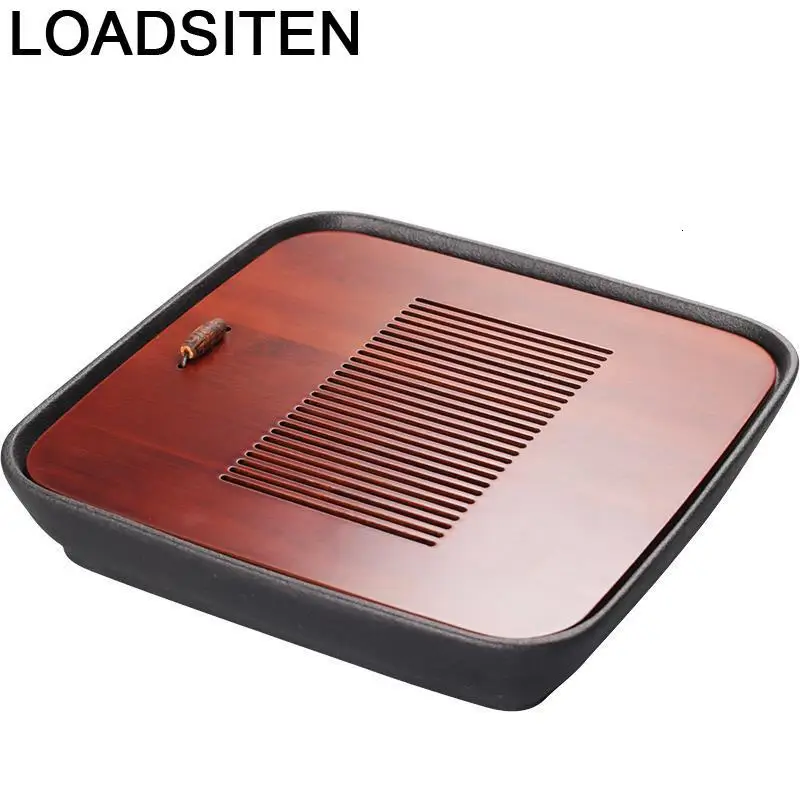 Набор для чайной церемонии поднос с держателем чая в китайском стиле кунг-фу | Дом