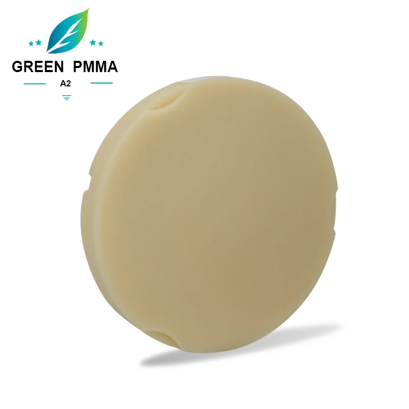 5Pcs per Lot Diameter 95mm Dental PMMA Disc for Temporary Crown and Bridges Color A2 CAD CAM Lab Material Japan Powder