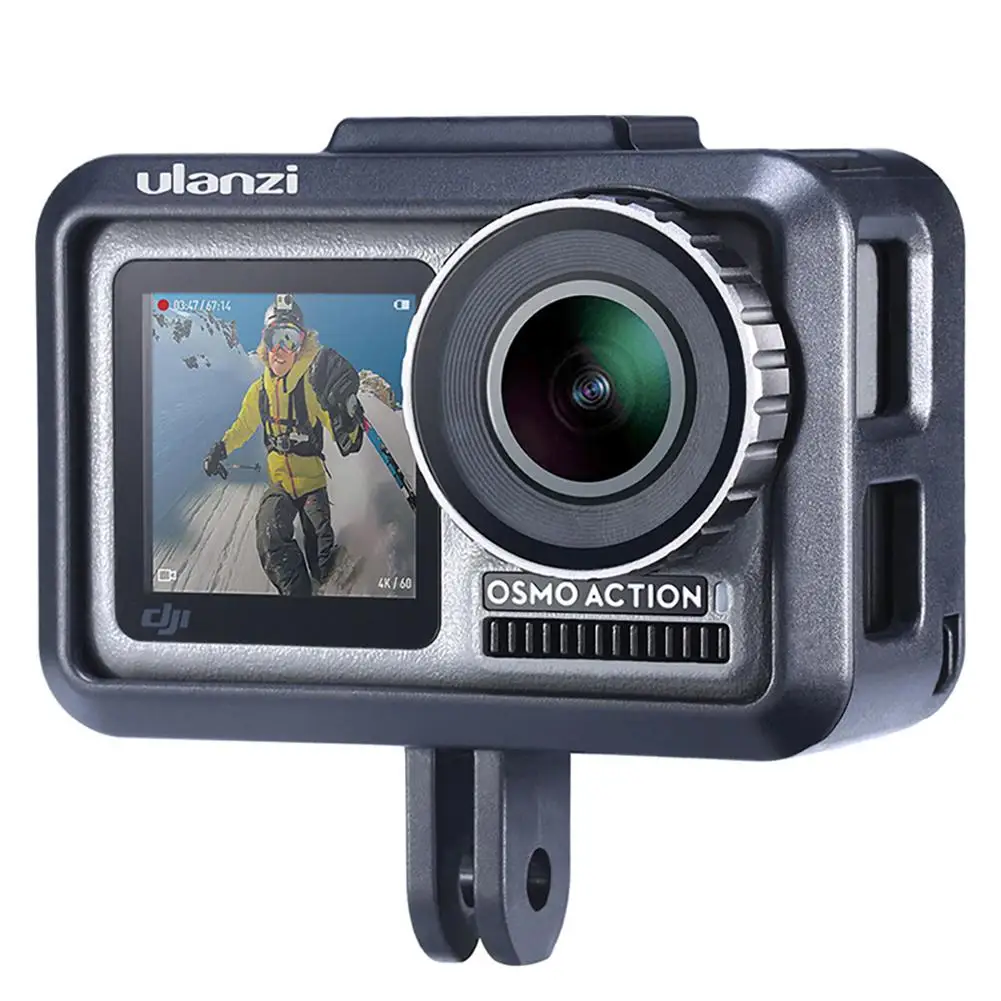 Защитный видео чехол рамка крепление корпус микрофон адаптер Защитная крышка