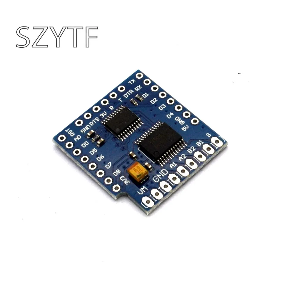Модуль привода двигателя Wemos D1 Mini 2C двухмоторный драйвер TB6612FNG V1.0 | Электронные