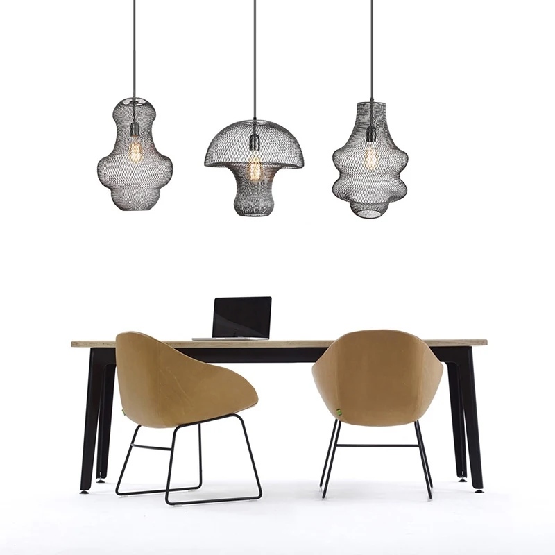 Внутренняя декорация Кованое железо ретро сотовая форма одна голова