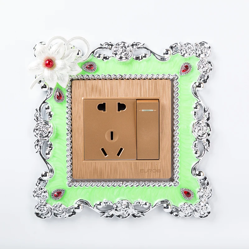 Новый полимерный переключатель наклейки один светильник объемного звучания