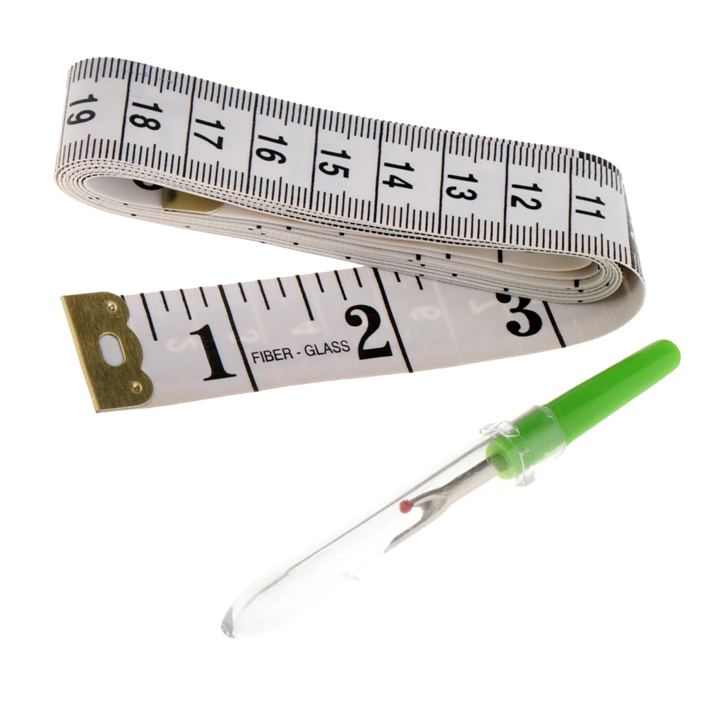 Набор для шитья мягкой ленты портной ткани линейка и резец резьбы шва риппер