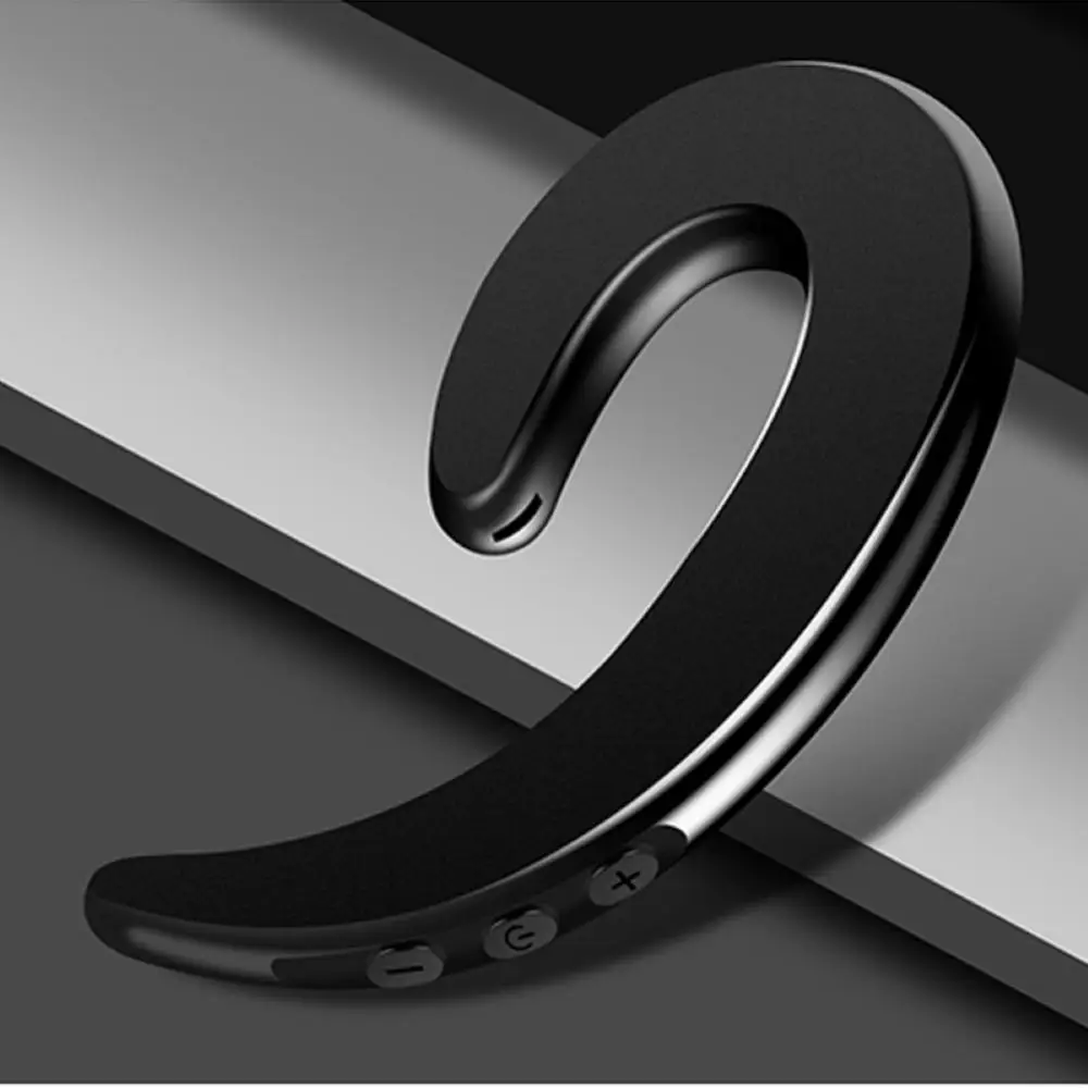 Y12 1 шт. Беспроводной Bluetooth кости Condution крючком с микрофоном водитель автомобиля