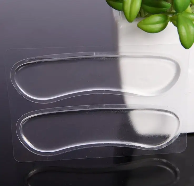 Дешевые увеличенные стельки силиконовая подкладка для заднего каблука гелевые