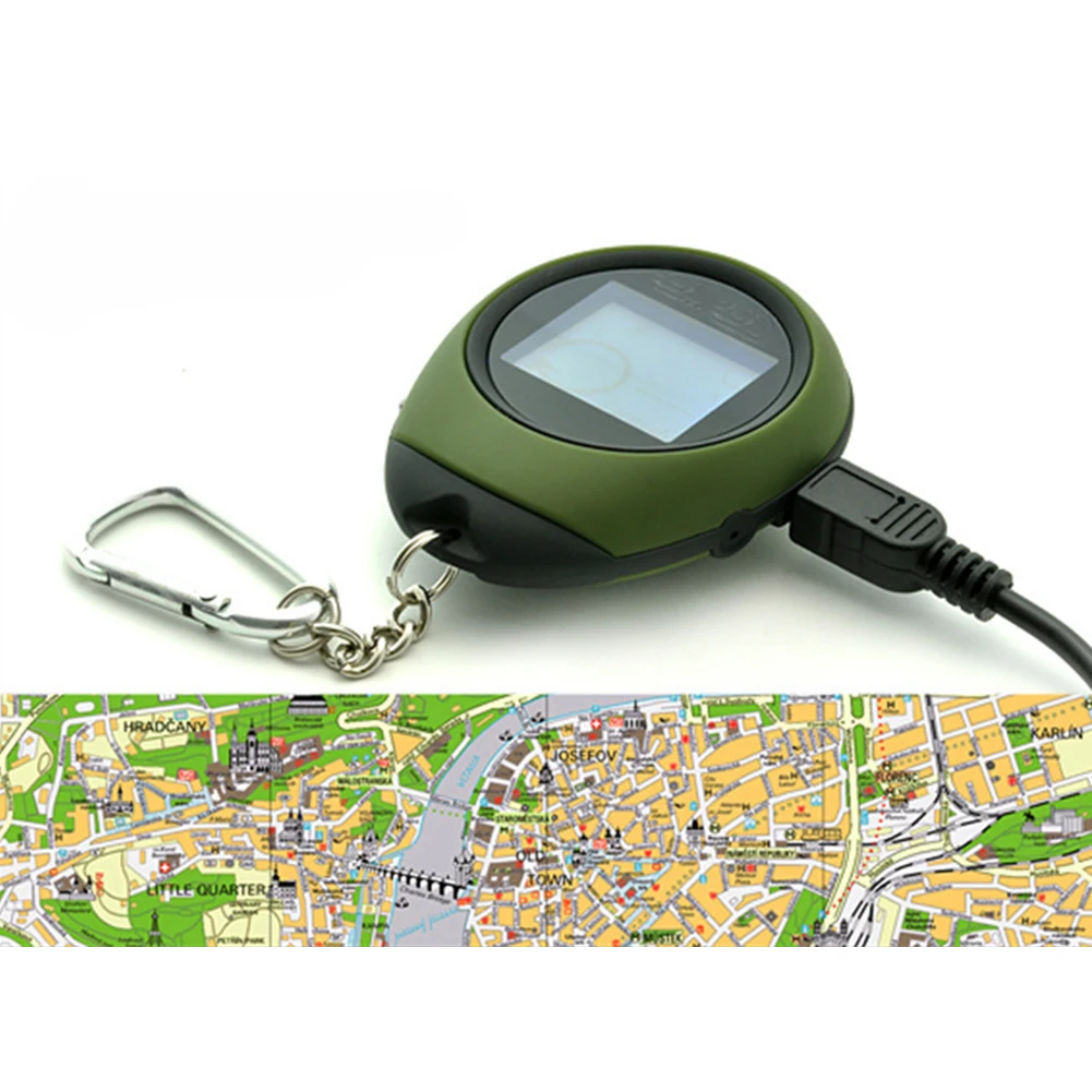 Мини-трекер GPS спутниковый навигатор для лесного туризма компас устройство