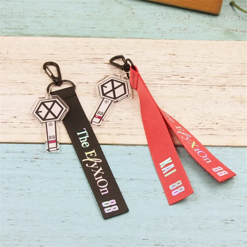 1 шт. новый рюкзак EXO Concert SEHUN BAEK HYUN KAI с именем стример брелок подвесками B096 2019 |