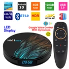 Android 10 Smart TV BOX HK1 MAX RK3318 четырехъядерный процессор 4 ГБ ОЗУ 128 Гб ПЗУ 2,4G5G двойной WIFI USB3.0 BT4.0 3D 4K HDR телеприставка
