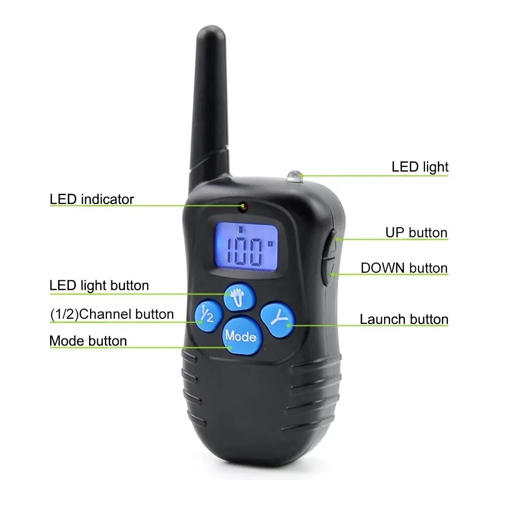 Электрический ошейник для дрессировки собак дистанционное управление