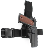 tactical steel plastic 1911 pistol drop leg gun holster thigh sepra belt clip holser airsoft weapon accessories holder case