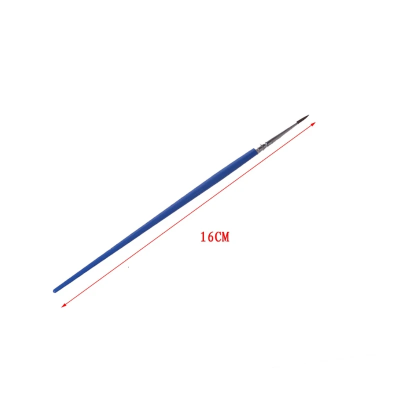 

C5AD 2 Sets Artist Paint Brush Watercolor Acrylic Oil Painting Drawing + Pigment Box