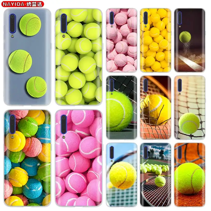 Silicone Case For Xiaomi 11 Ultra 10 9 8 a2 a3 Lite Mi 9se 6x 5x Cc9 11Pro Cover tennis ball movement | Мобильные телефоны и