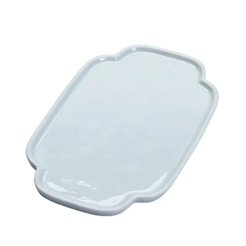 

Japanese Ceramic Dry-Bulb Disk Pot Bearing Hu Dian Saucer Tea Celadon Dry-Bulb Disk Fruit Tea Dian Xin Pan Serving Tray Tea Tray