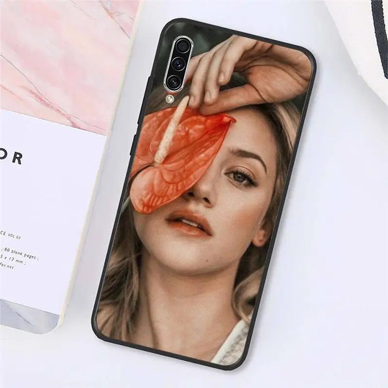 

Lili Reinhart Riverdale famous actor Phone Case For Samsung galaxy A S note 10 7 8 9 20 30 31 40 50 51 70 71 21 s ultra plus
