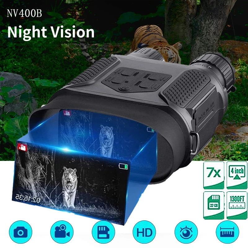 

Professional Digital Night Vision Binoculars Camera HD Telescope Goggles Wide Angle Eyepiece For Outdoor Hunting Camping