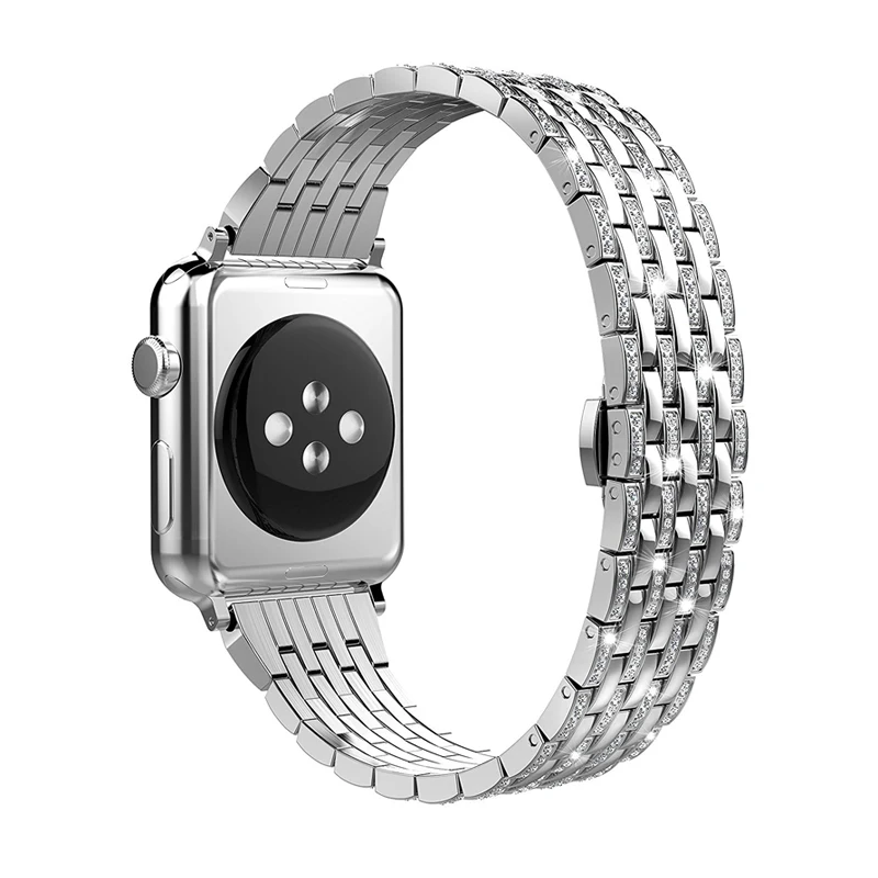 Браслет из нержавеющей стали для Apple watch 5/4/3/2/1 40/38/42/44 мм|Ремешки часов| |