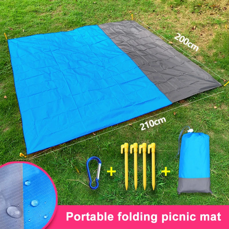 

Lightweight Sand Free Beach Mat Waterproof Foldable Mat for Camping Outdoor Activity PR Sale