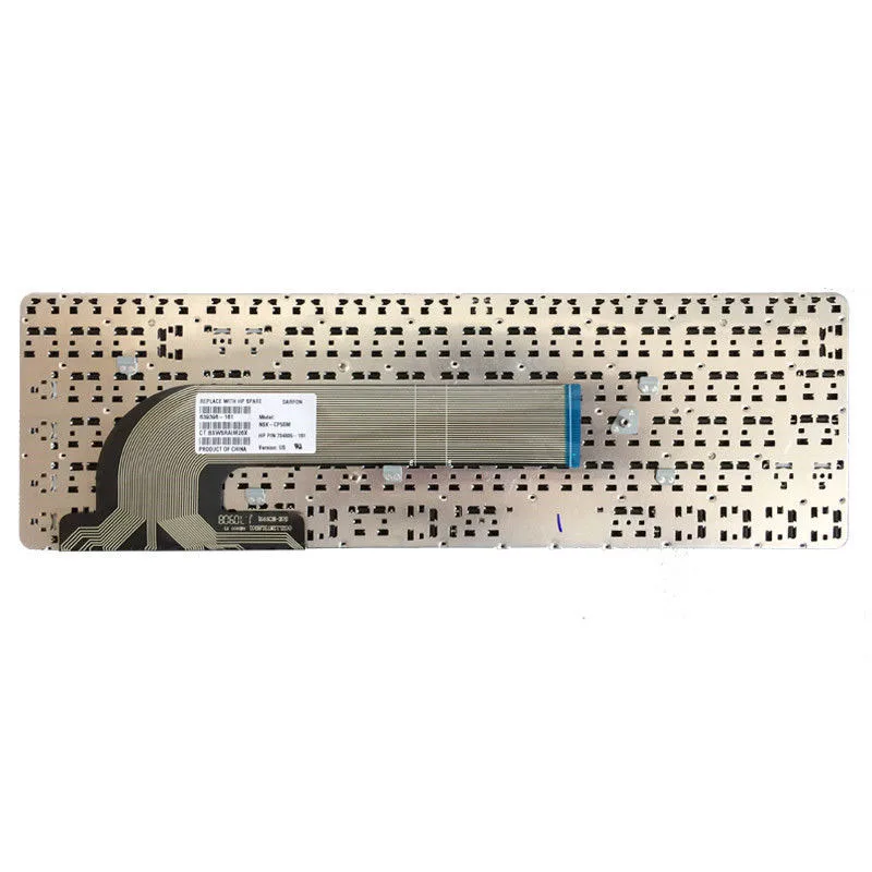 Новая клавиатура для ноутбука HP PROBOOK 450 G0 G1 470 455 450-G1 G2 S15/S17 черный без рамки |