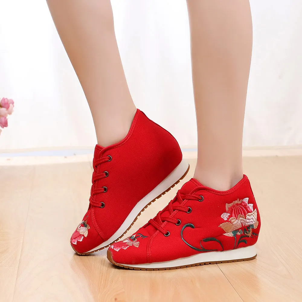 Veowalk зимние женские туфли на плоской подошве китайские старые пекиновые