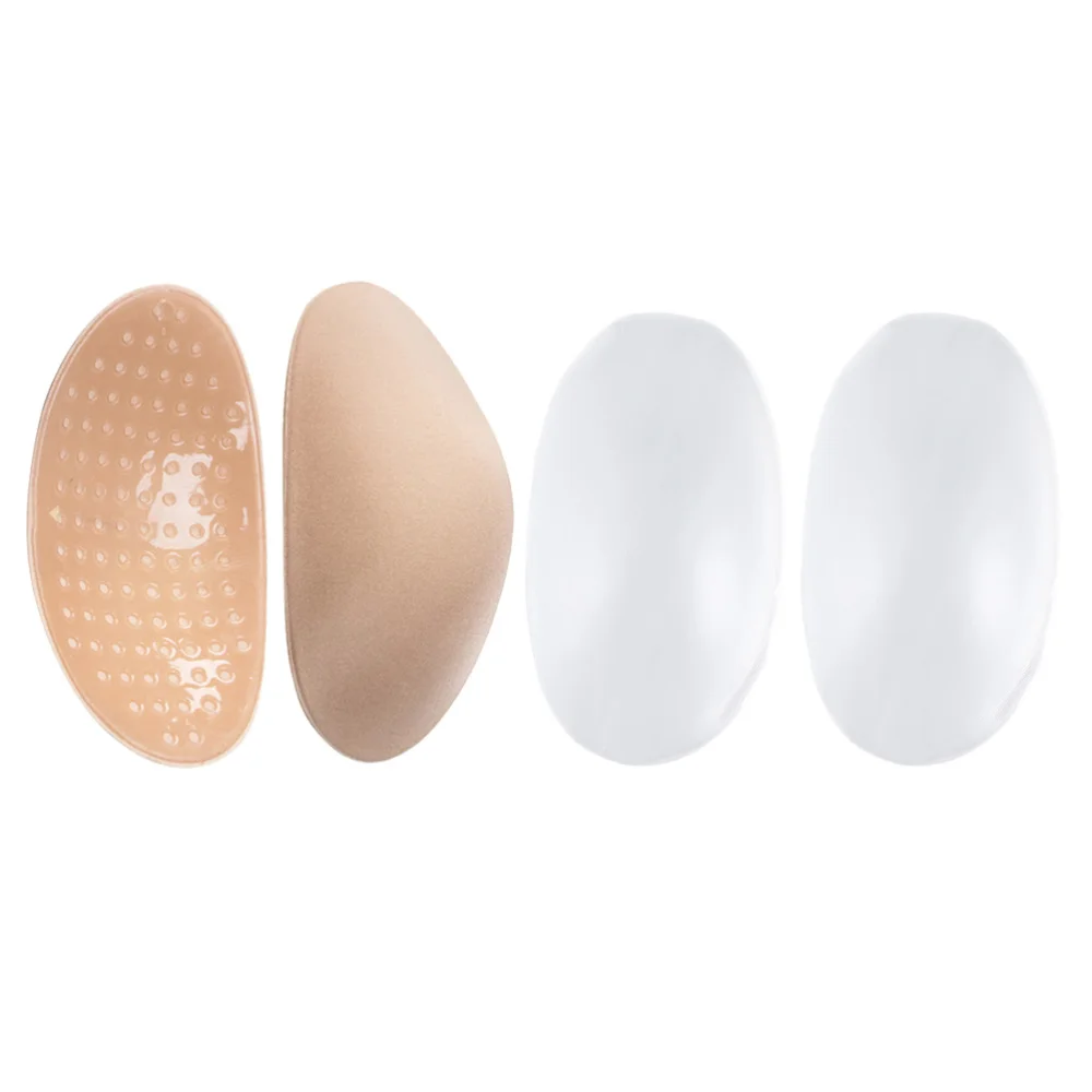 

2 Pairs Silicone Shoulder Push-up Pads Adhesive Shoulder Enhancer Shoulder Pads