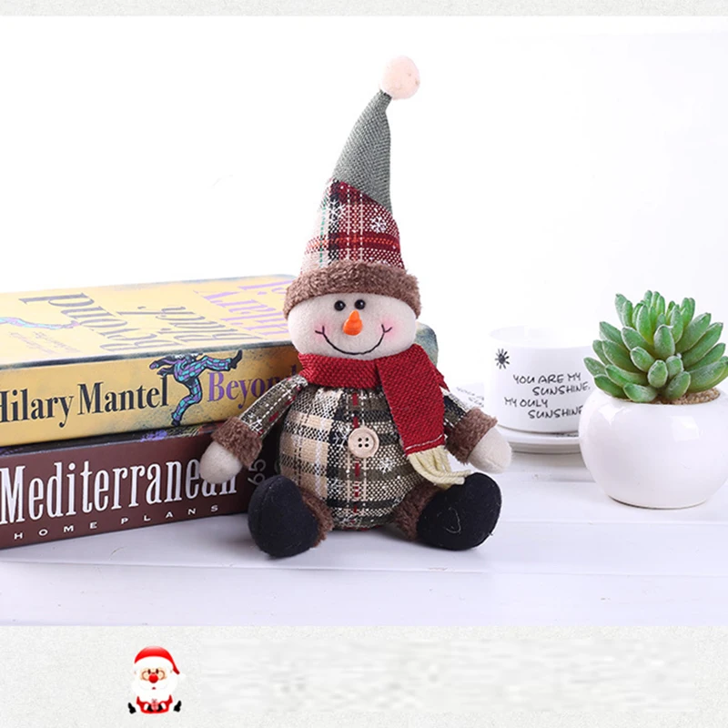 Рождественские украшения подарки милый Санта Клаус Елочное украшение