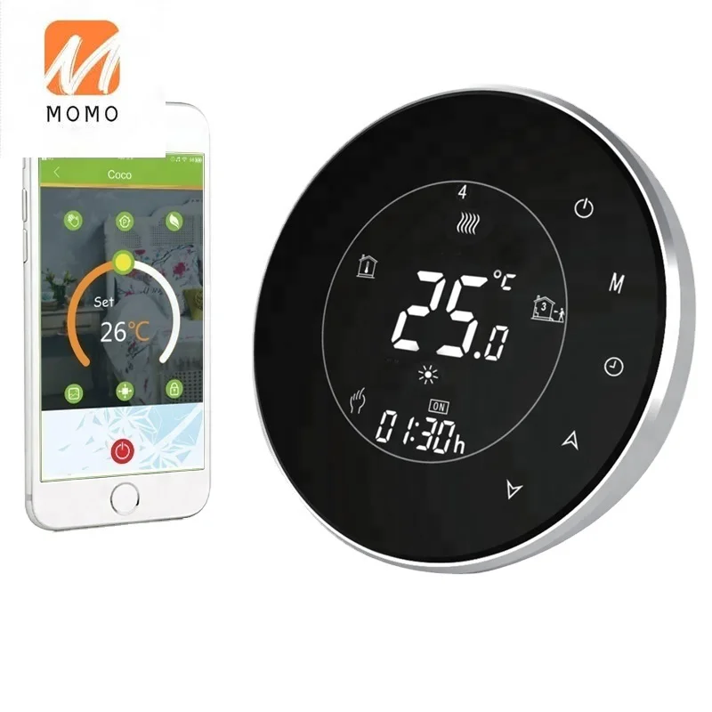 

Wireless intelligent thermostat temperature controller electronic ground water floor heating gas boiler