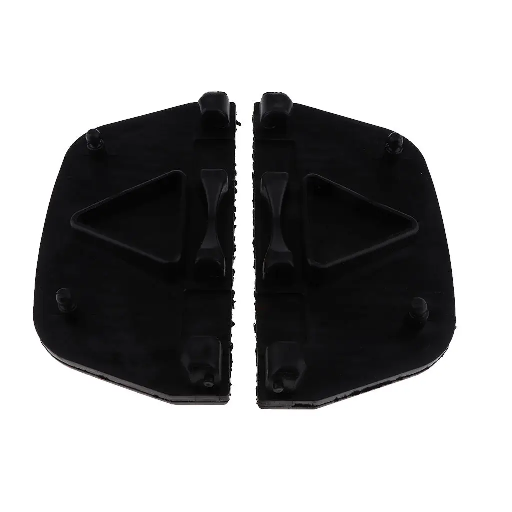 

2pcs Comfortable Motorcycle Rubber Passenger Floorboards Footpeg Fit for Harley Street Glide