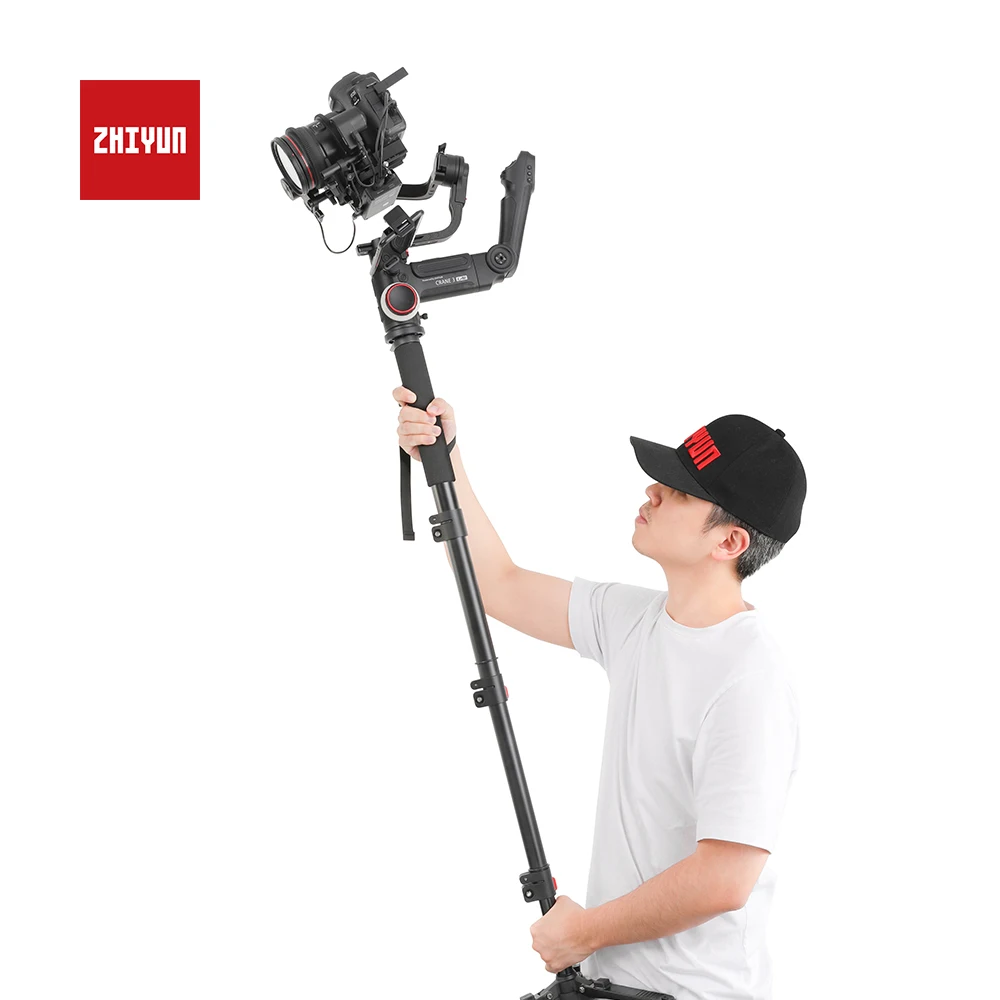 Оригинальный Телескопический монопод Zhiyun Weebill Lab S с экраном от 1/4 до 3/8 для Crane 2 3 M