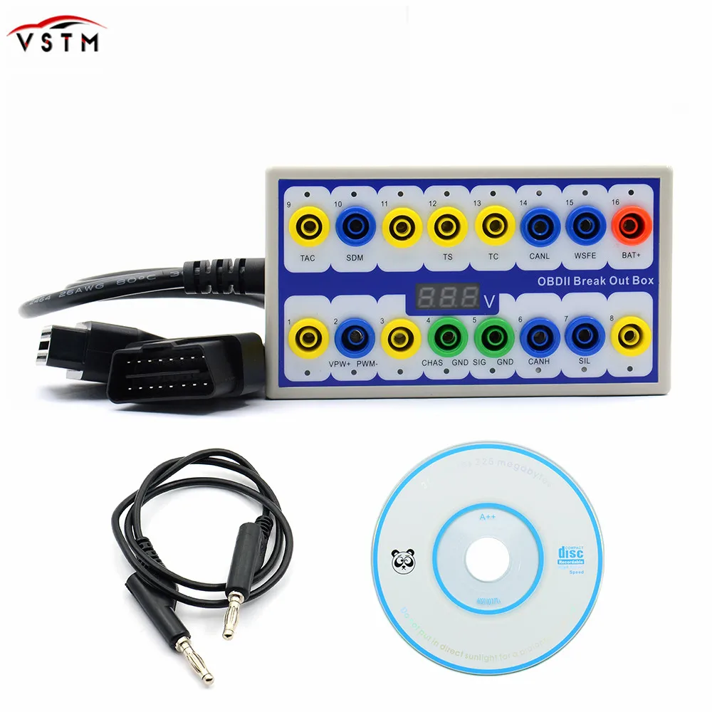 Зарубежный Диагностический прибор OBD2 CAN для передачи данных диагностический