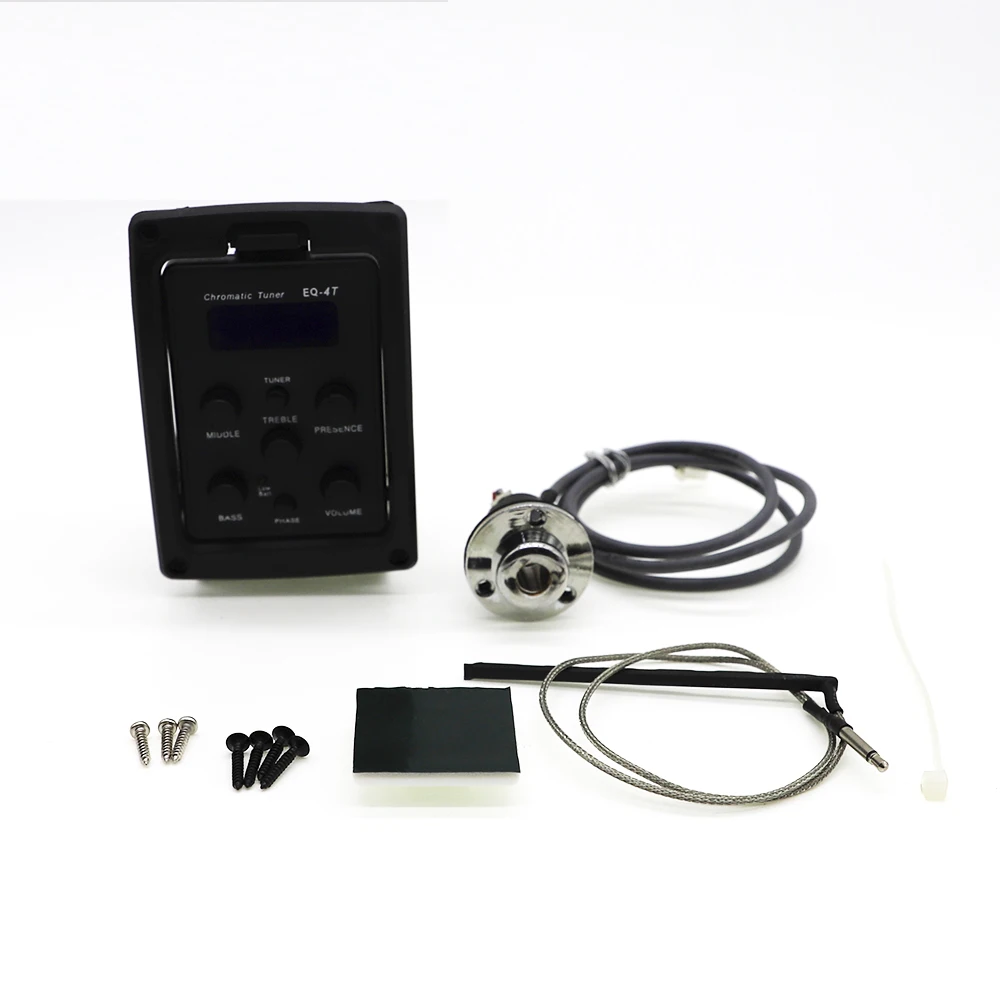 Цифровой тюнер для гитары 3 диапазона с ЖК-индикатором R-4T | Спорт и развлечения