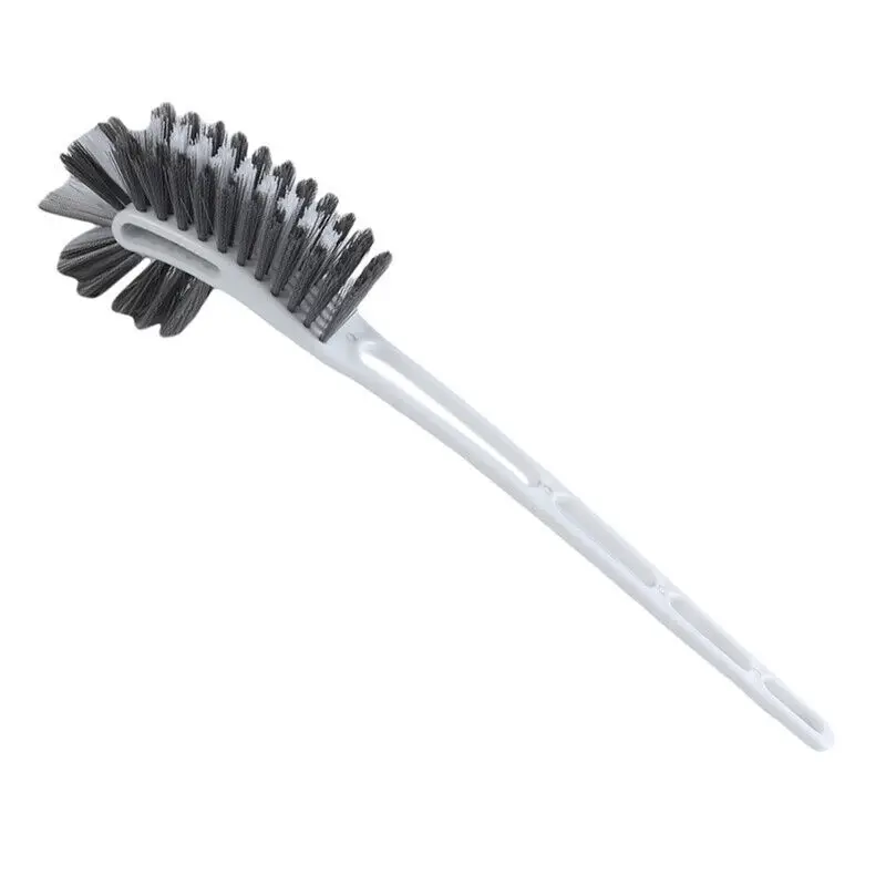 Длинная ручка зубная щетка с двумя двусторонняя для унитаза дома прочный