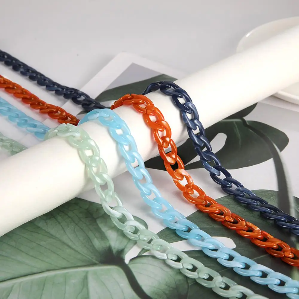

Teamer Face Mask Chain Women Men Lanyard Acrylic Glasses Chain on the Neck Chic Sunglasses Strap Eyeglasses Holder Mask Necklace