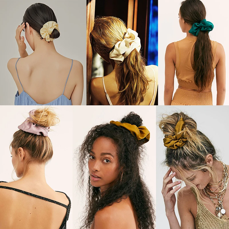 Женские резинки для волос Levao Однотонные резинка хвоста |