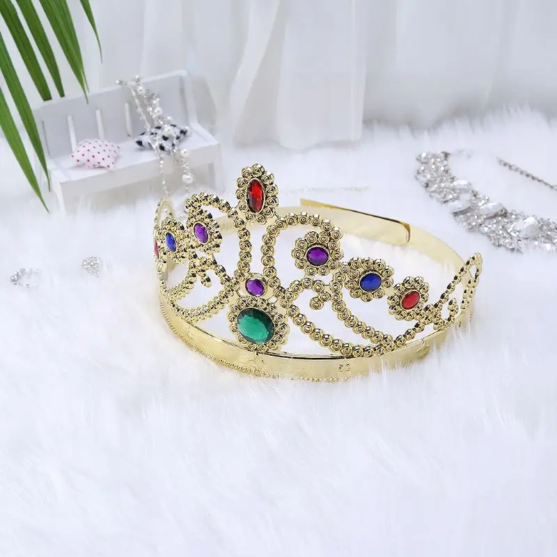 

Toy Crown of the King Prince Epiphany Three Kings Day Happy Birthday Party Decoration