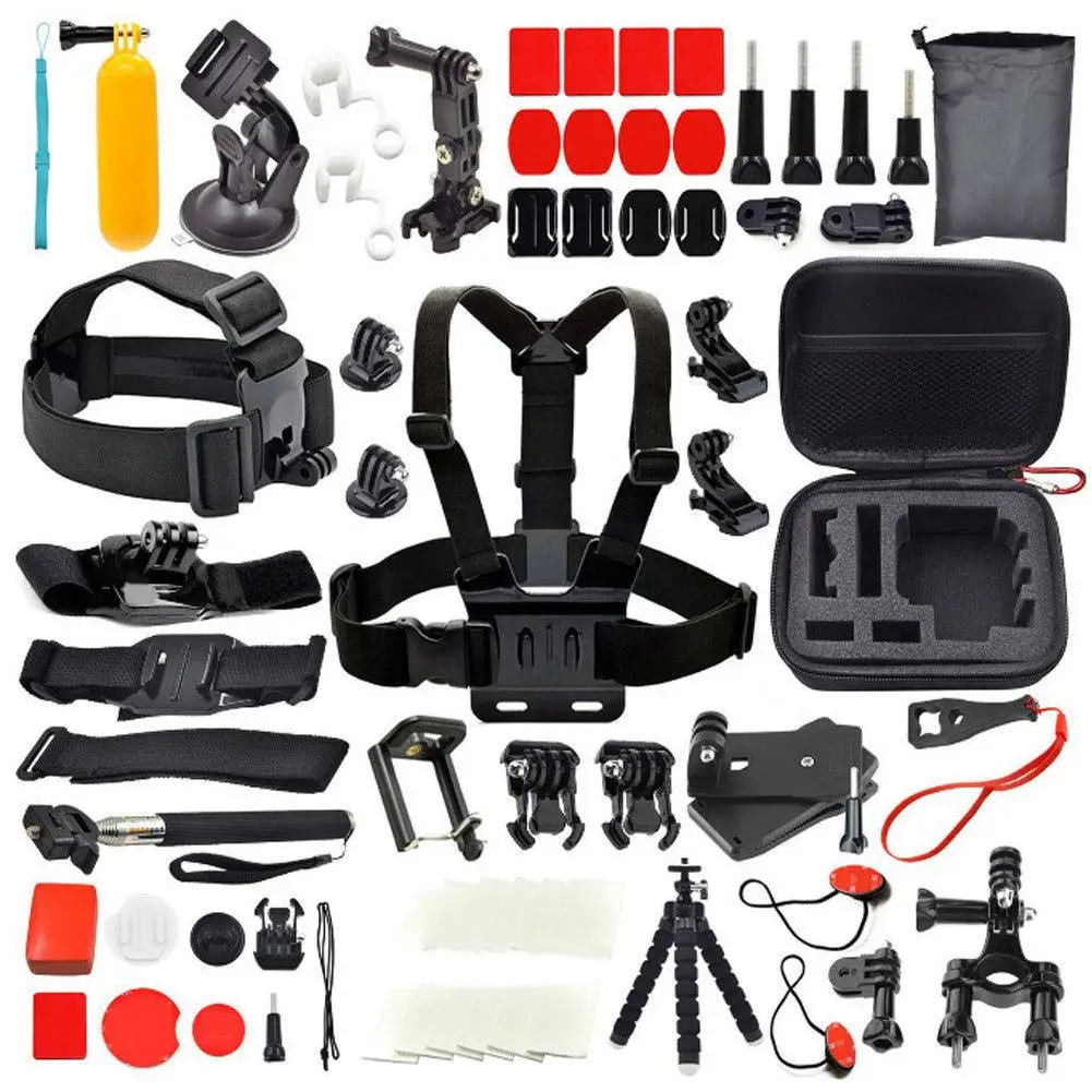 Набор аксессуаров для GoPro Go pro Hero 5 Black 4/3 +/3/2 1|Чехлы экшн-камер| |